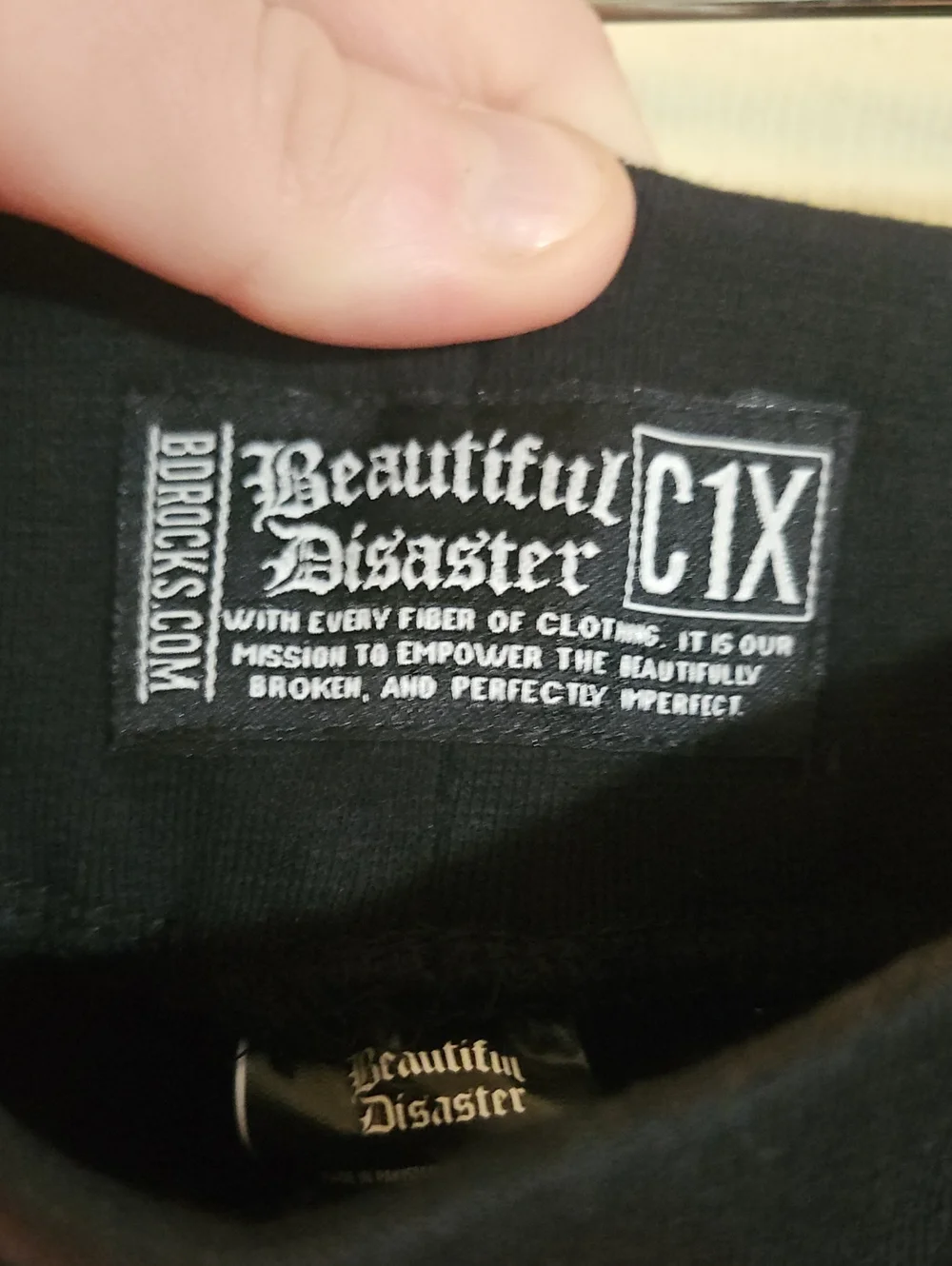 BEAUTIFUL DISASTER IF YOU ONLY KNEW JOGGER/SWEATPANT: BLACK: NEW IN PACKAGE: 1X_3